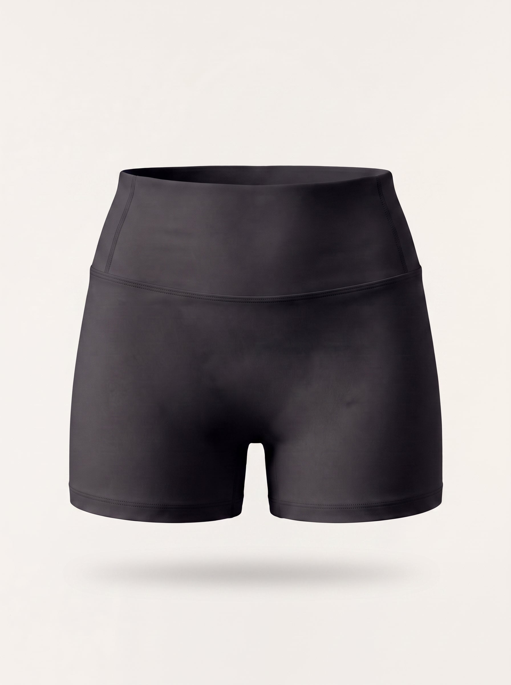 Refine High Waist Shorts | Black