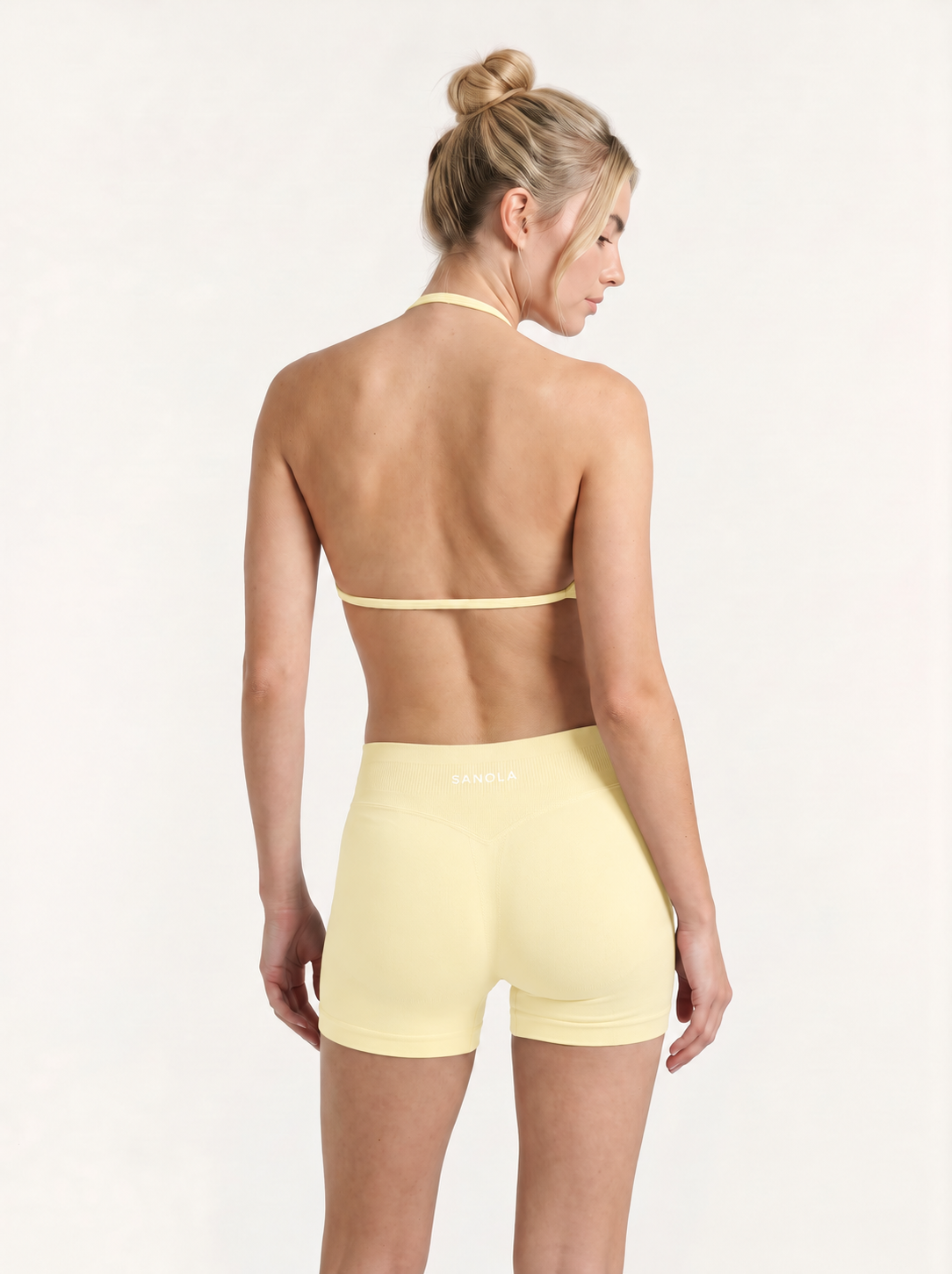 Reform Micro Sports Bra | Butter Yellow