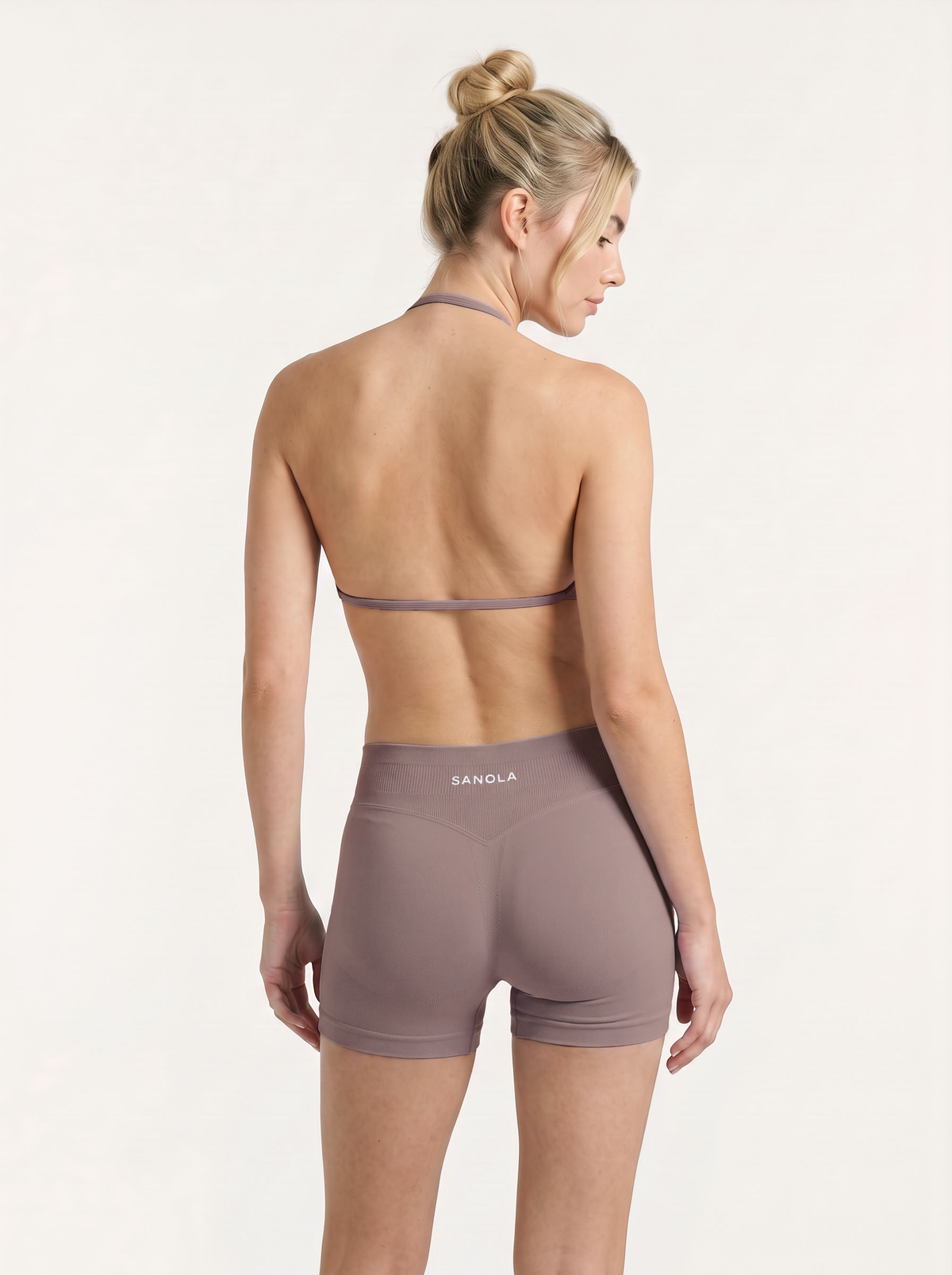Reform Micro Sports Bra | Dusty Mauve