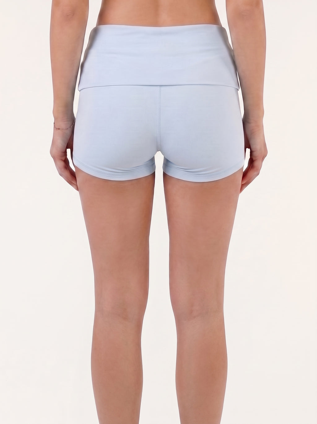 Refine Fold Over Shorts | Cloud blue
