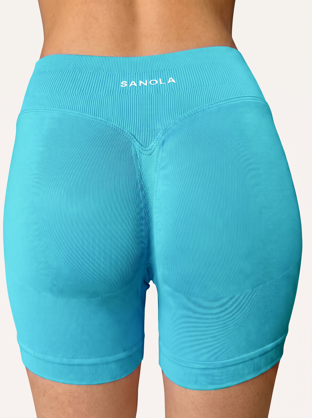 Reform Mid-Rise Shorts | Turquoise