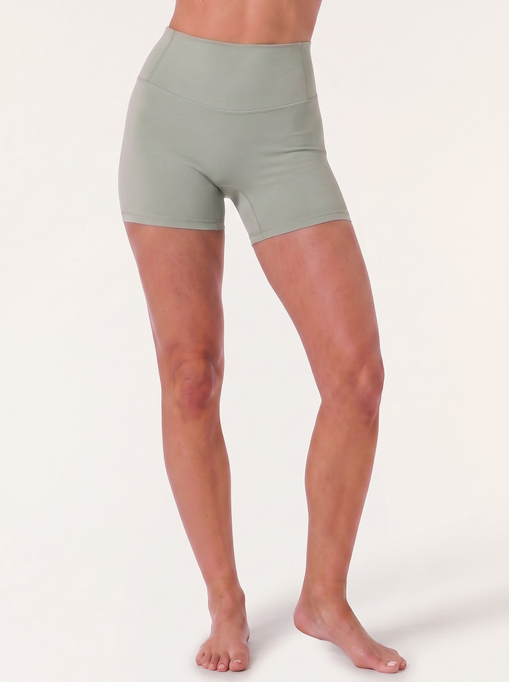 Refine High Waist Shorts | Sage