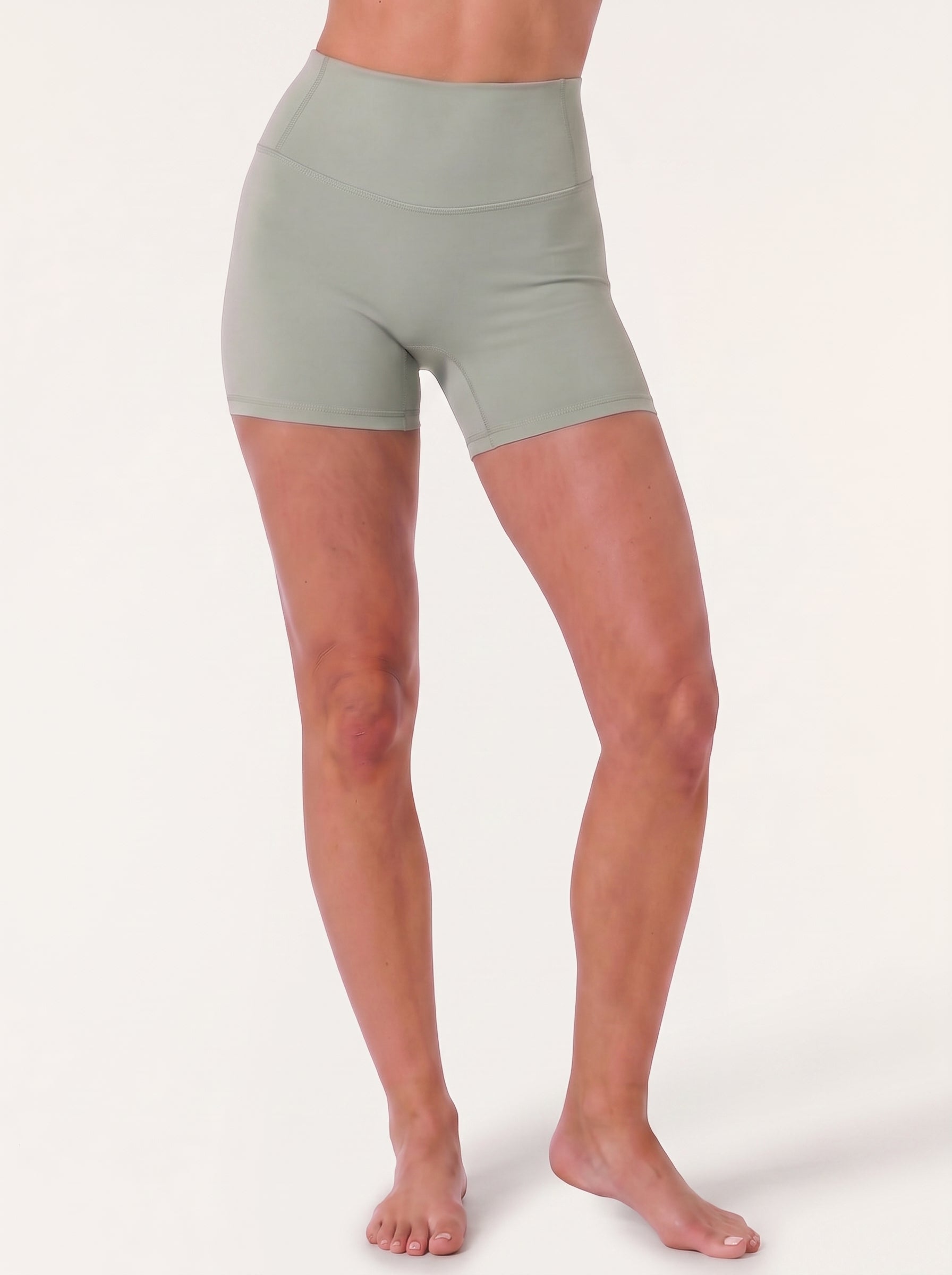 Refine High Waist Shorts | Sage
