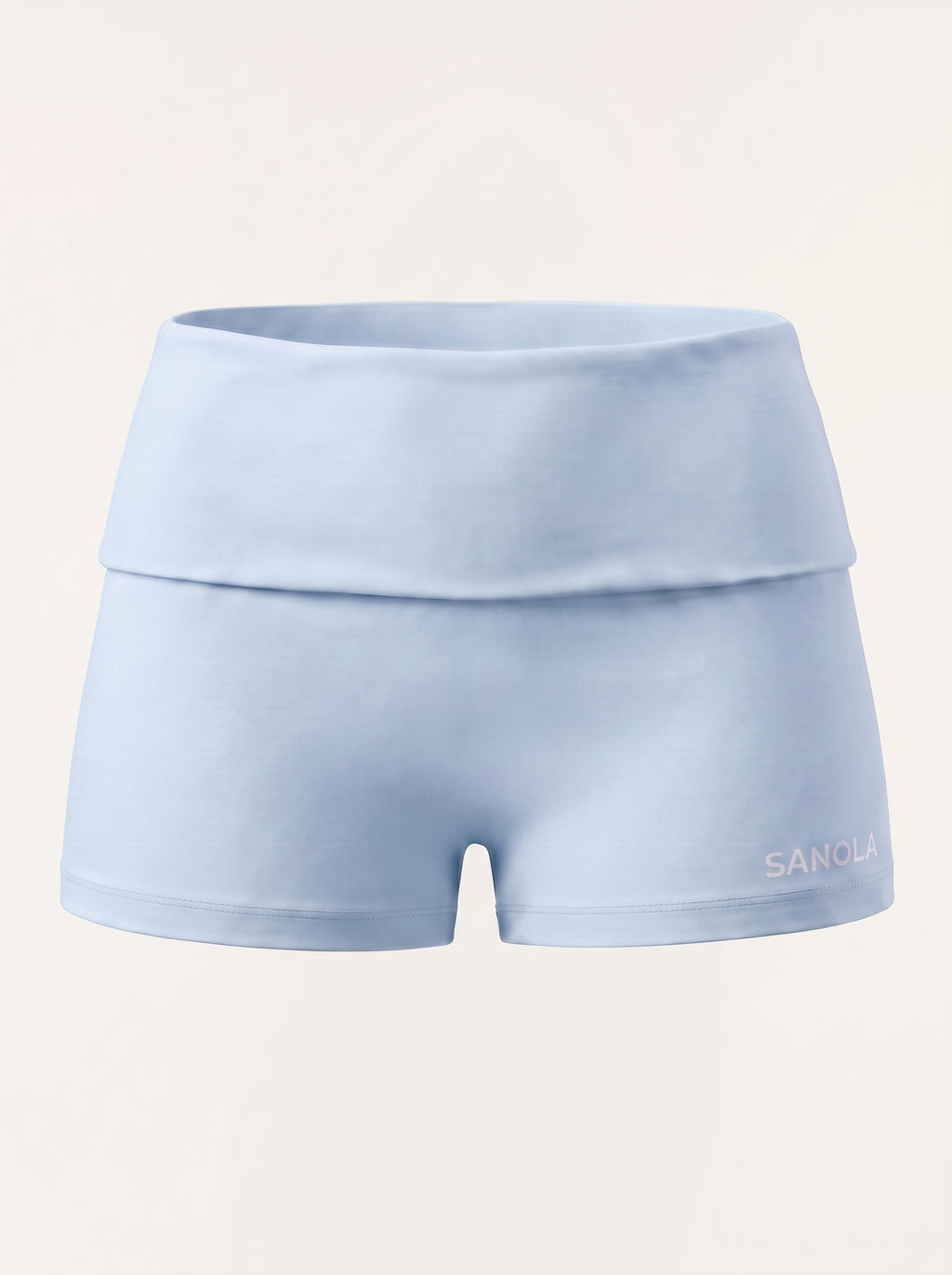 Refine Fold Over Shorts | Cloud blue