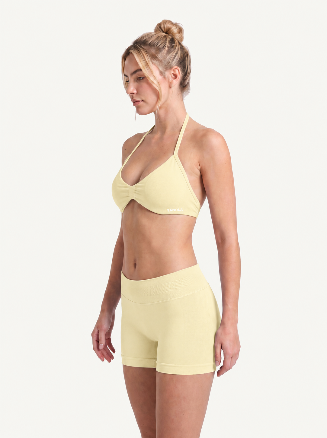 Reform Micro Sports Bra | Butter Yellow
