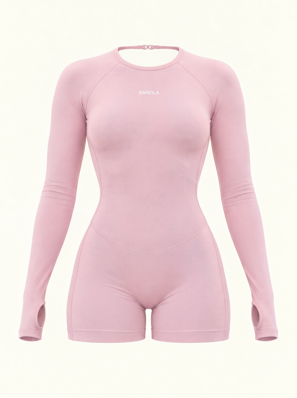 Reform Long Sleeves Bodysuit | Pastel Pink