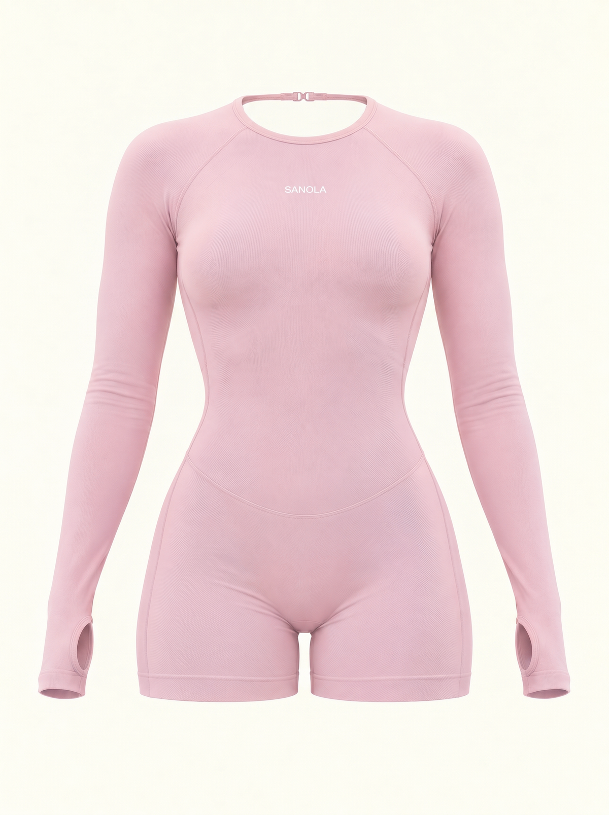 Reform Long Sleeves Bodysuit | Pastel Pink