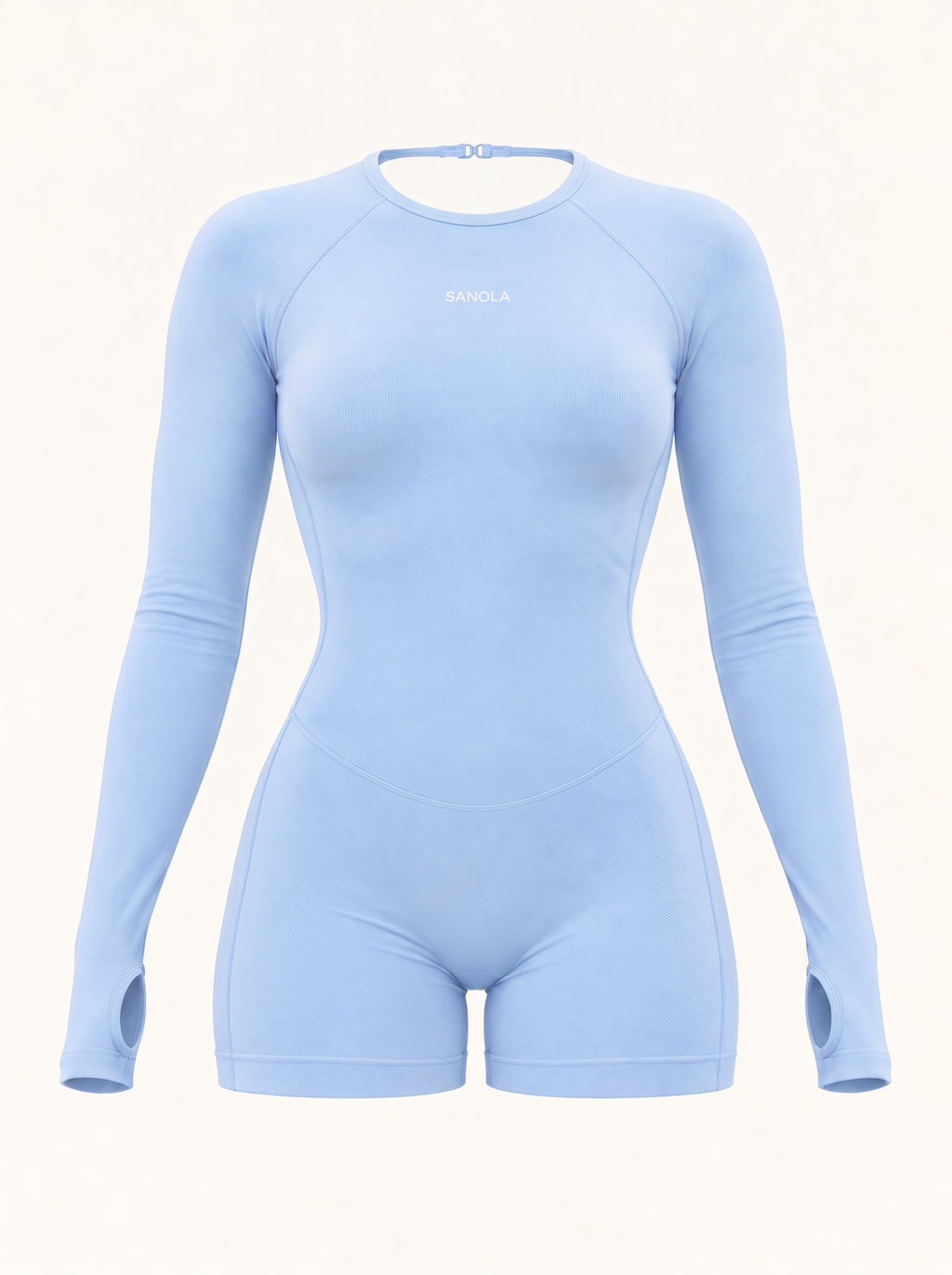 Reform Long Sleeves Bodysuit | Baby Blue