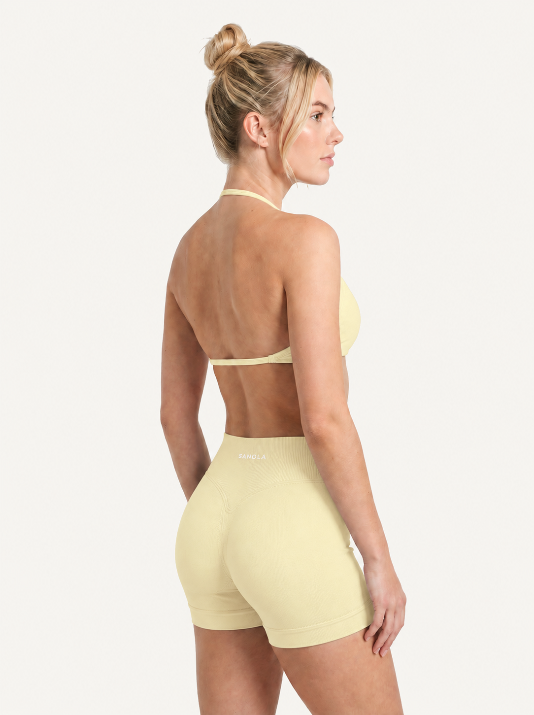 Reform Micro Sports Bra | Butter Yellow