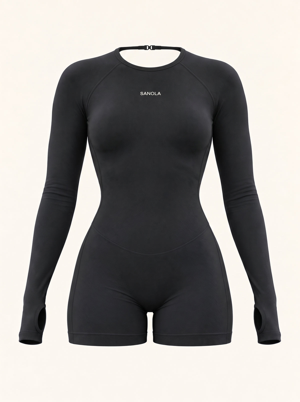 Reform Long Sleeves Bodysuit | Black