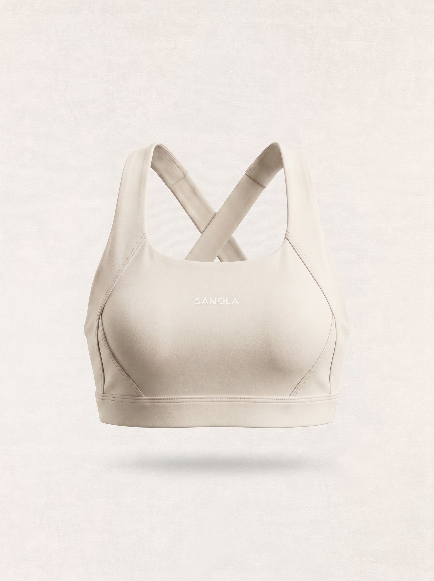 Refine Elina Cross Back Sports Bra | Chai