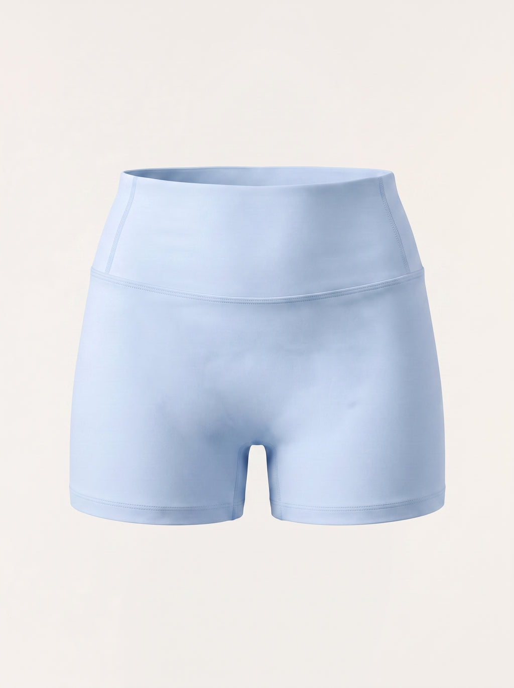 Refine High Waist Shorts | Sky Blue