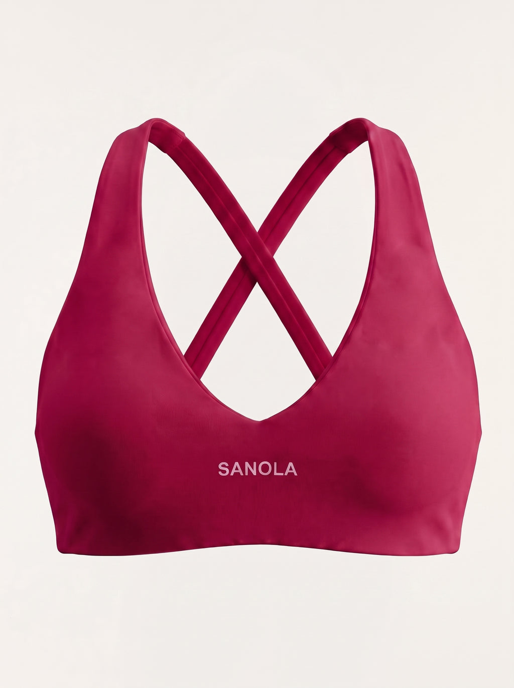 Refine Selene Cross Back Sports Bra | Raspberry