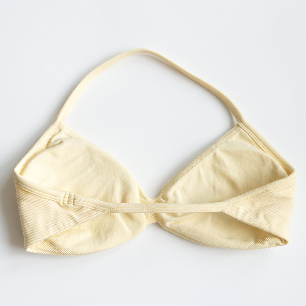 Brassière de sport Reform Micro | Jaune beurre