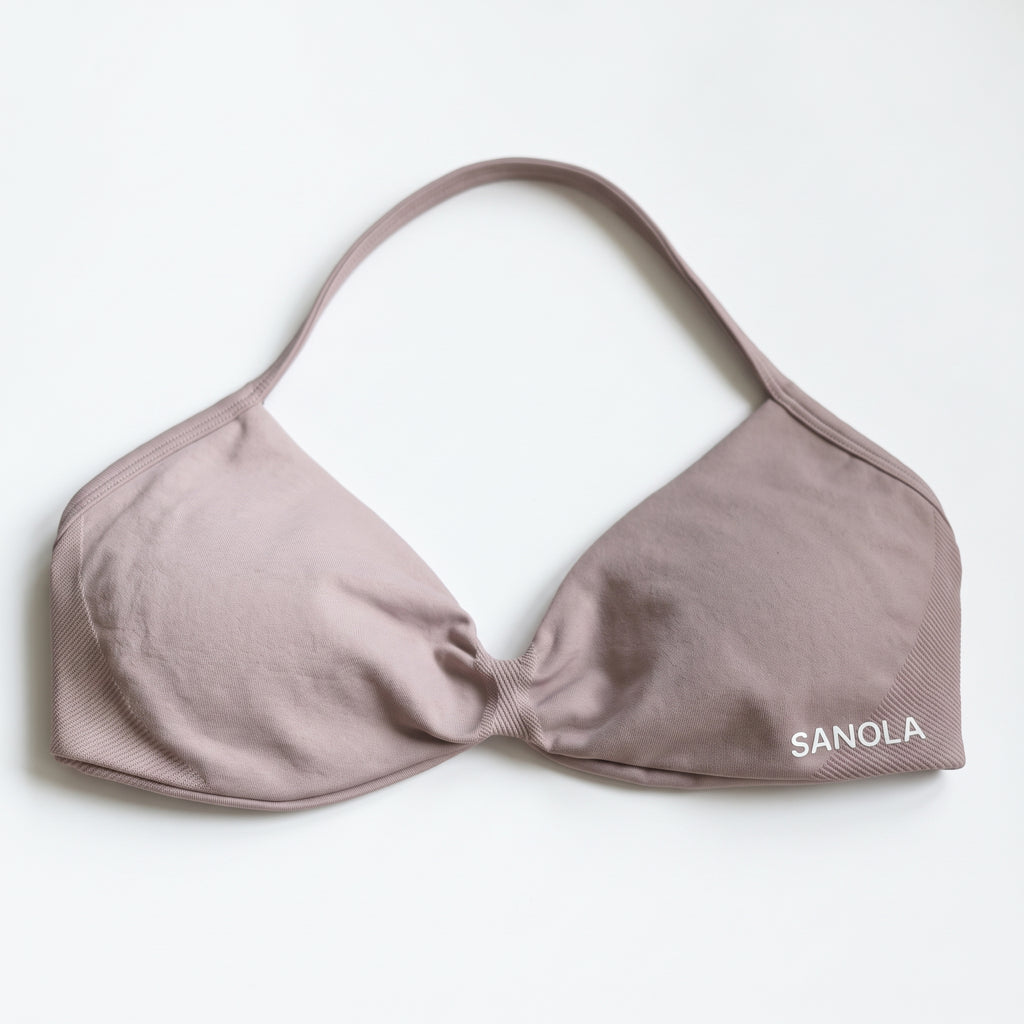 Reform Micro Sports Bra | Dusty Mauve