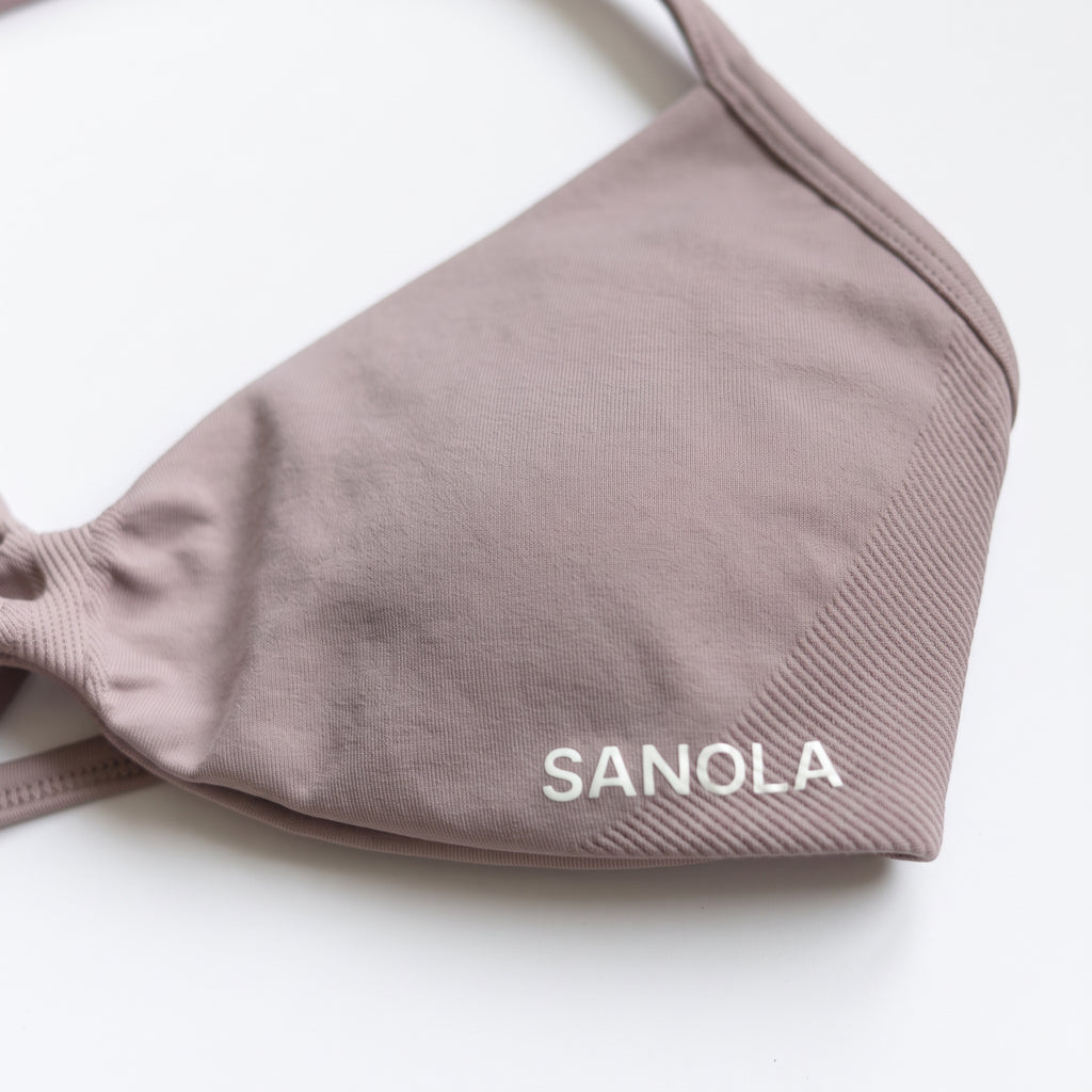 Reform Micro Sports Bra | Dusty Mauve