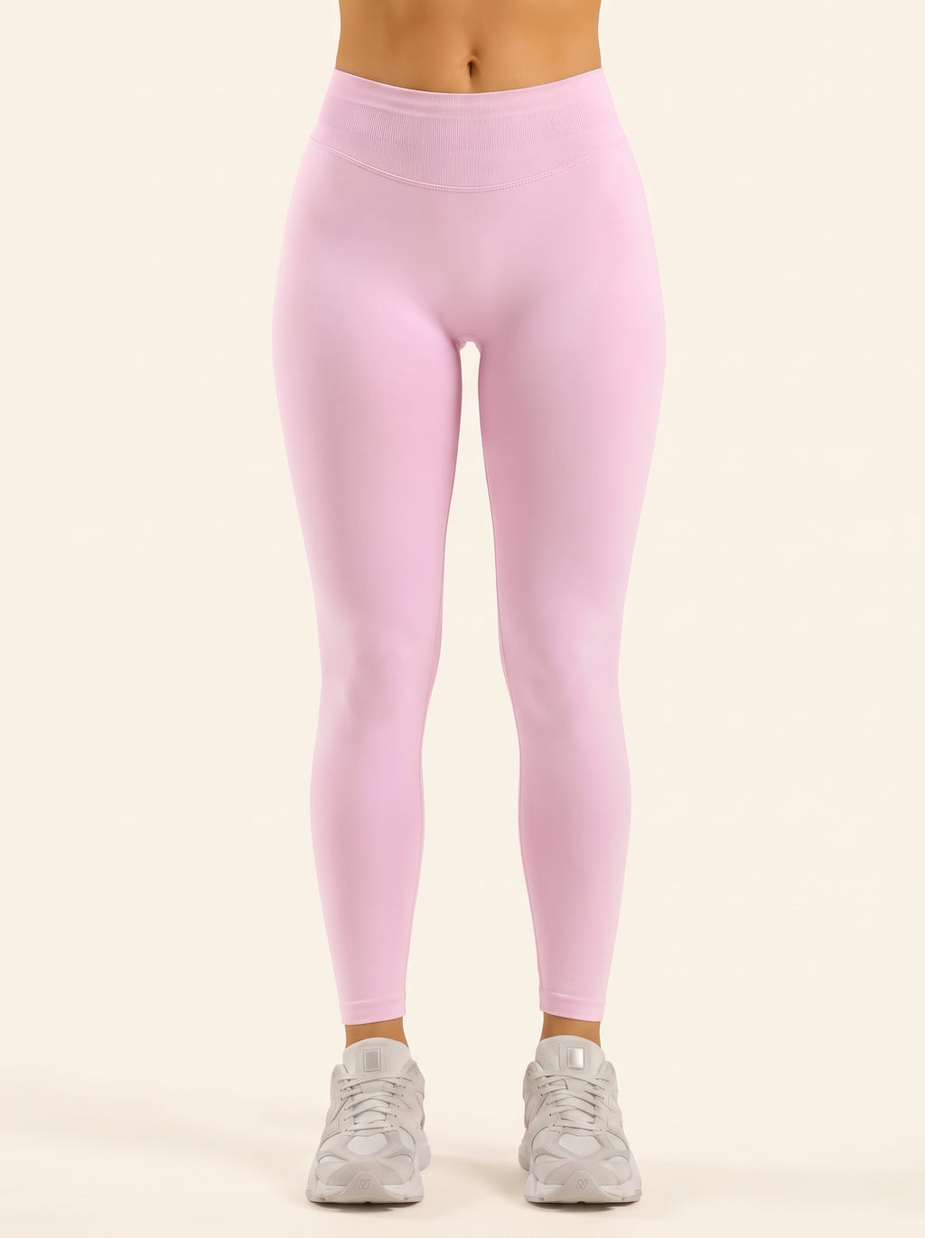 Reform Mid-Rise Leggings | Pastel Pink