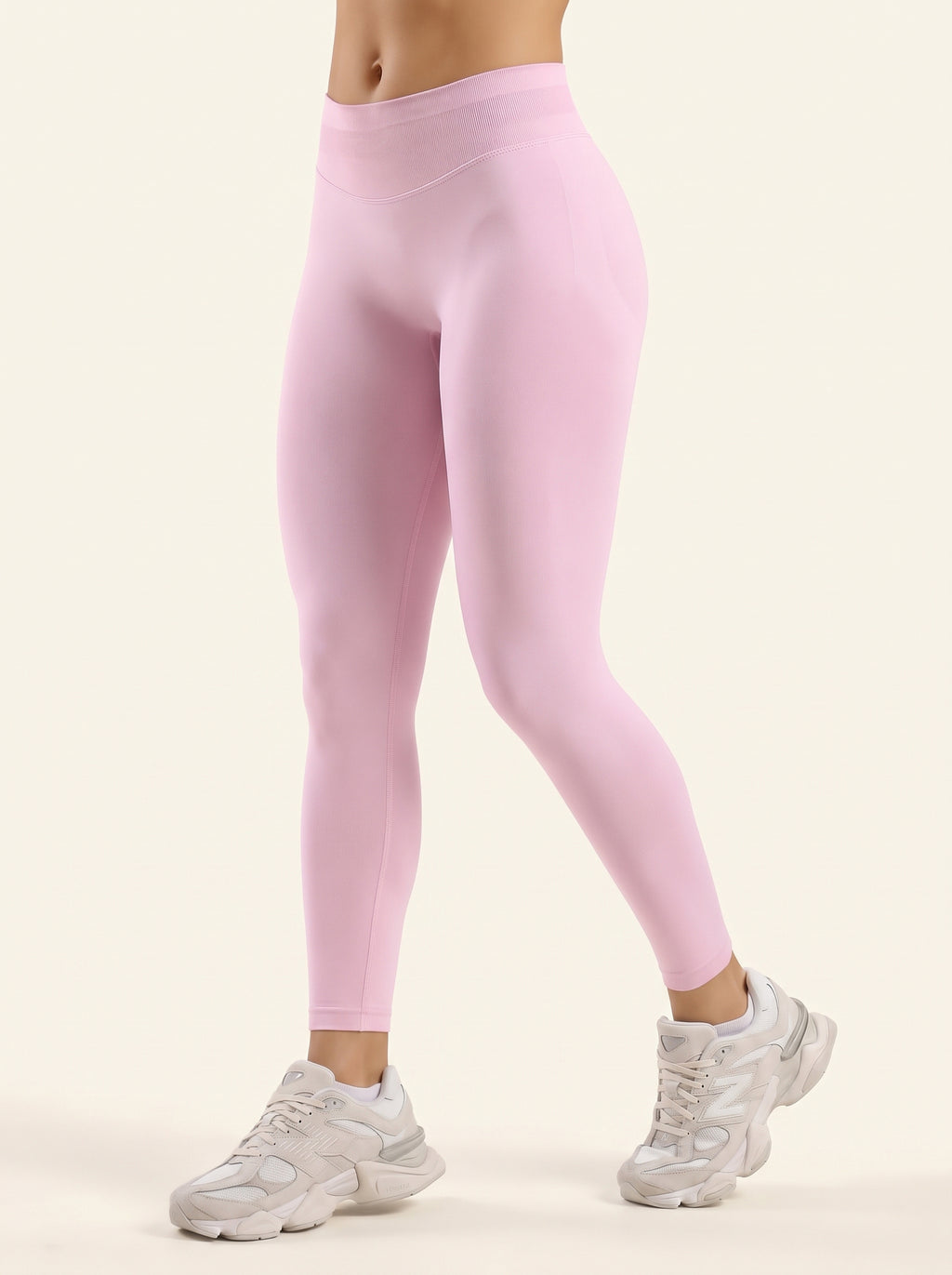 Reform Mid-Rise Leggings | Pastel Pink