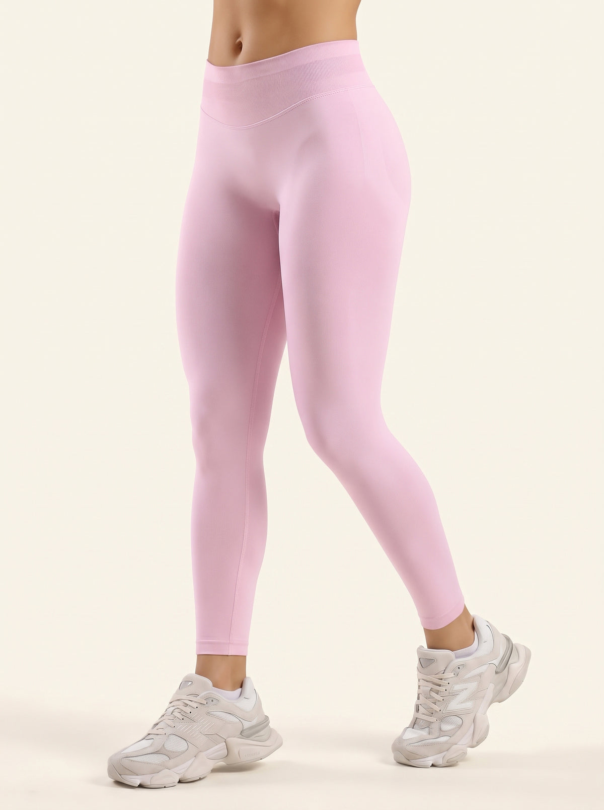 Reform Mid-Rise Leggings | Pastel Pink