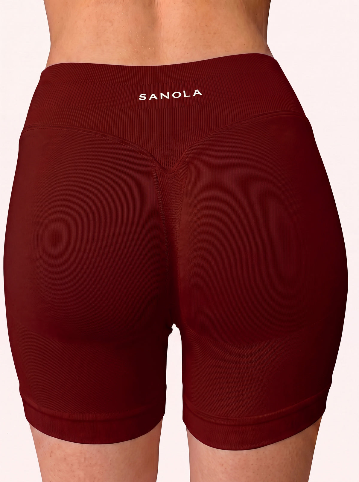 Reform Mid-Rise Shorts | Cherry