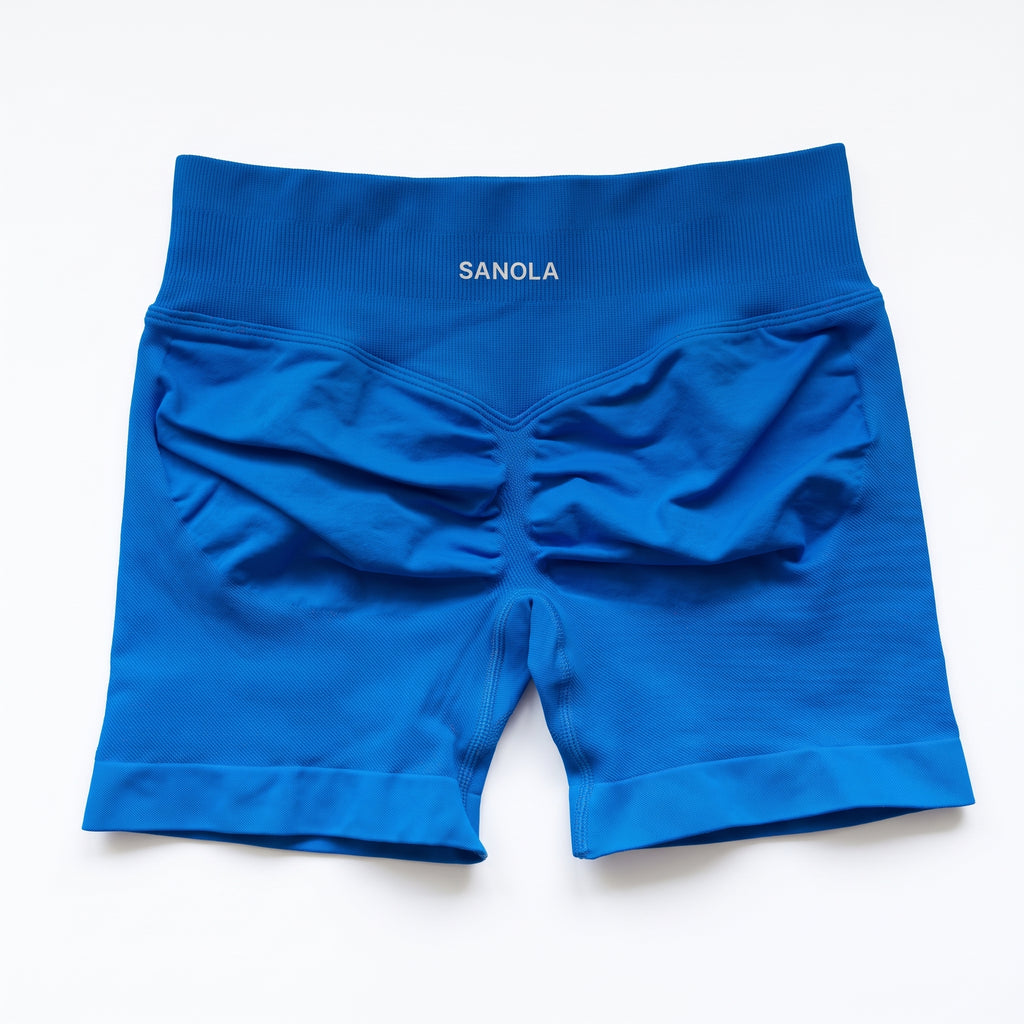 Reform Mid-Rise Shorts | Sapphire