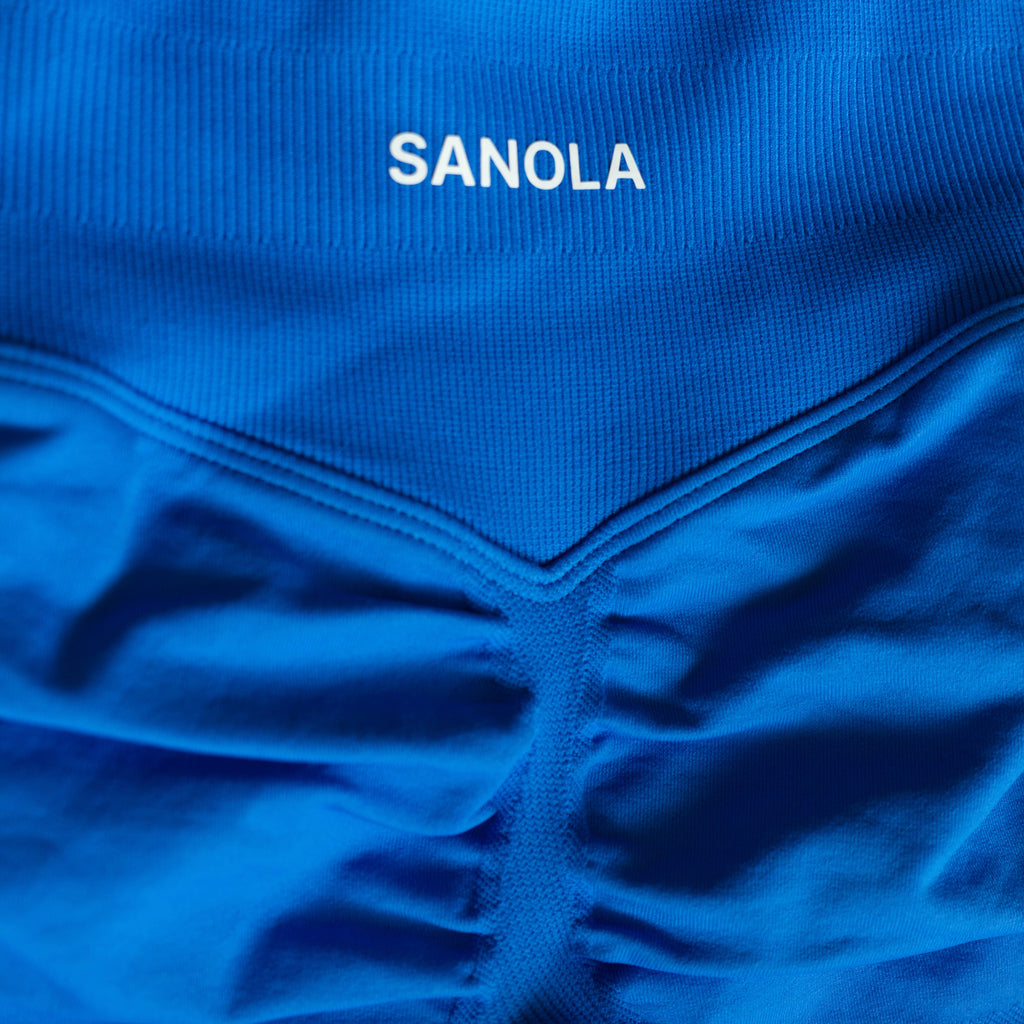 Reform Mid-Rise Shorts | Sapphire