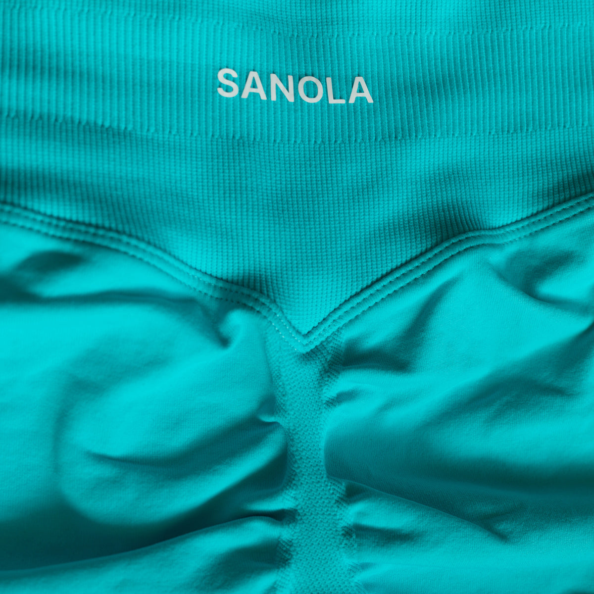 Short Reform taille mi-haute | Turquoise