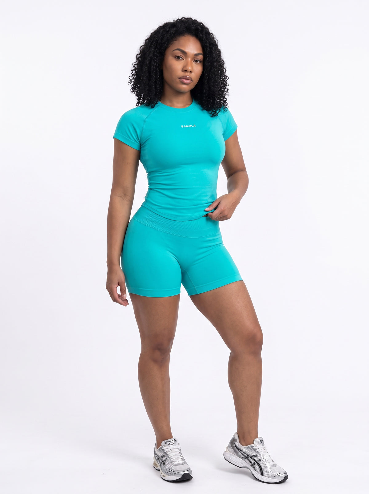 Reform Short Sleeve Tee | Turquoise