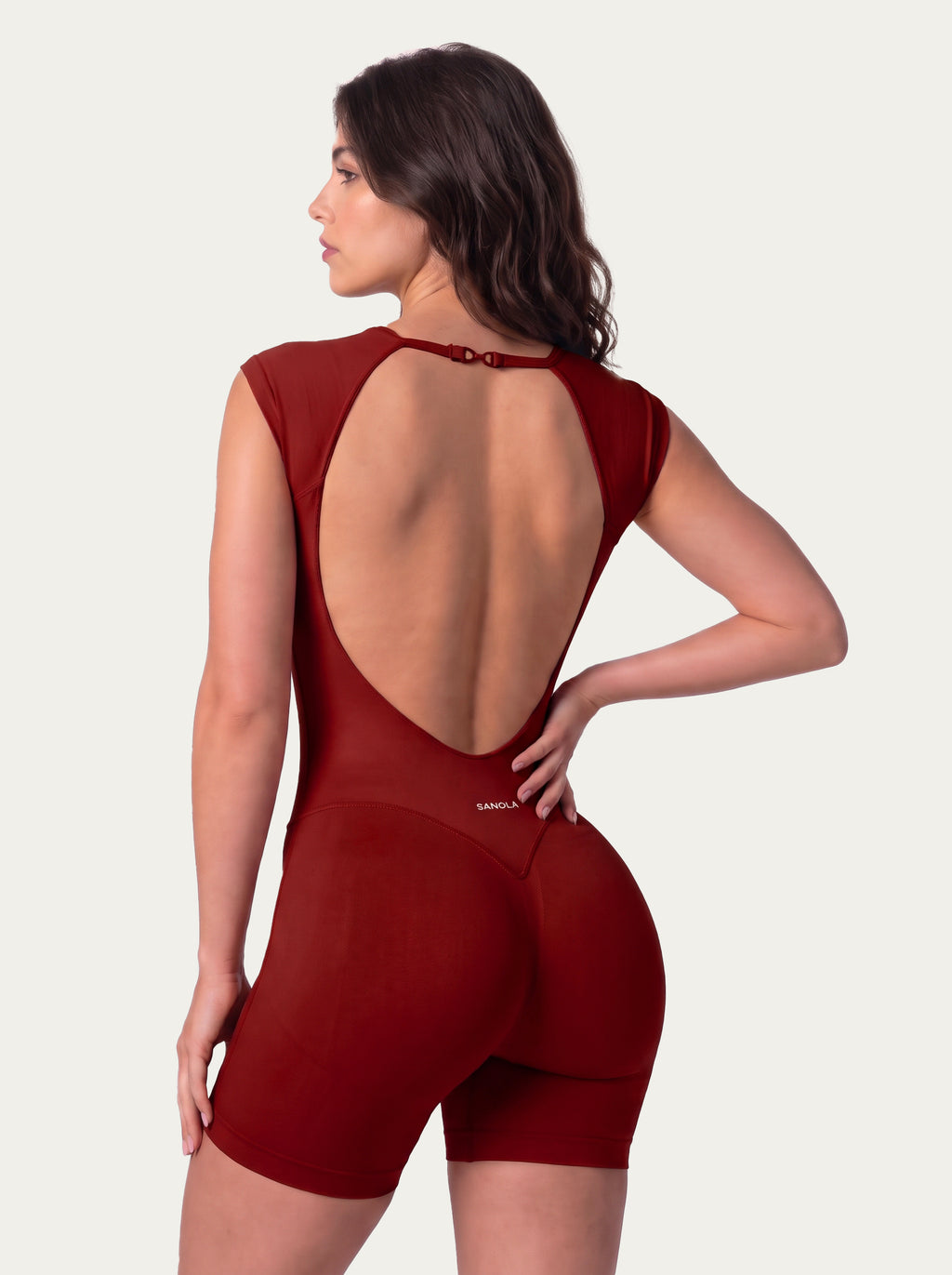 Reform Sleeveless Bodysuit | Cherry