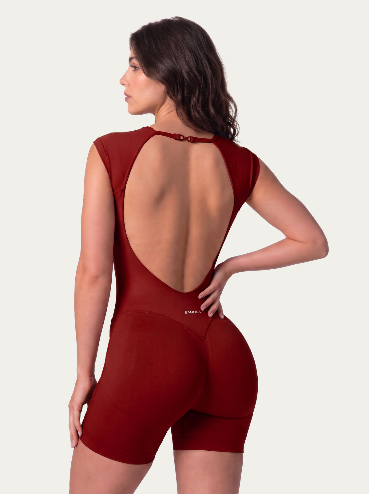 Reform Sleeveless Bodysuit | Cherry
