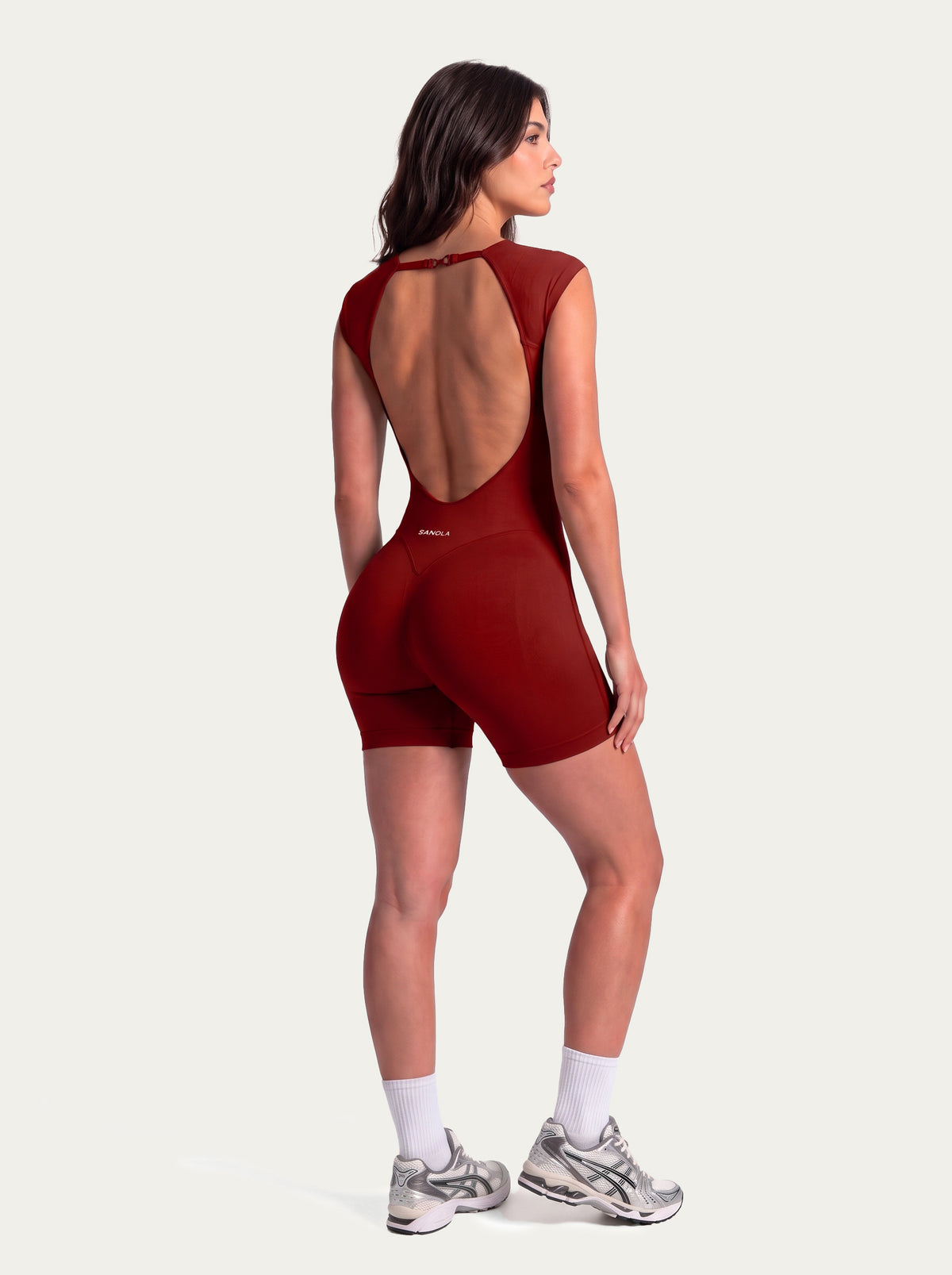 Reform Sleeveless Bodysuit | Cherry