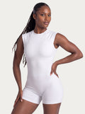 Reform Sleeveless Bodysuit | White